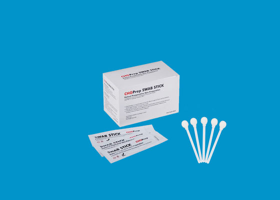 La preparación CHG del gluconato del Chlorhexidine limpia espuma de 132m m 2%CHG + 70%IPA
