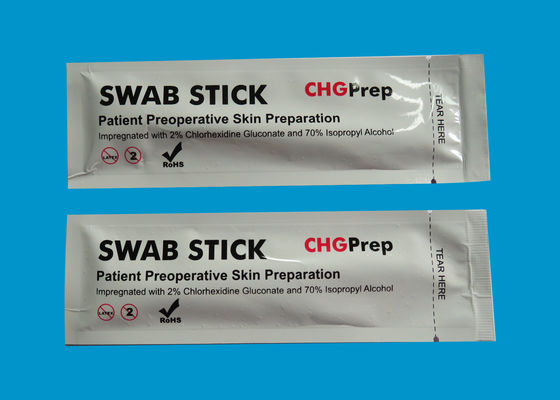 La preparación CHG del gluconato del Chlorhexidine limpia espuma de 132m m 2%CHG + 70%IPA
