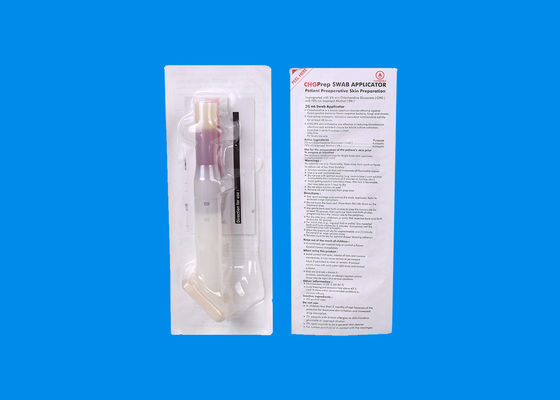 Gluconato del Chlorhexidine del aplicador de 26ML CHG alcohol isopropilo del 2% del + 70%
