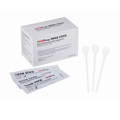 Palillo estéril de la colección de la esponja del gluconato del Chlorhexidine para la esterilización de la piel