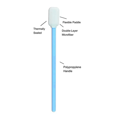 Cabeza disponible del rectángulo de la capa del cm PS714M Cleanroom Swabs Double