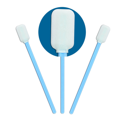 Cabeza disponible del rectángulo de la capa del cm PS714M Cleanroom Swabs Double