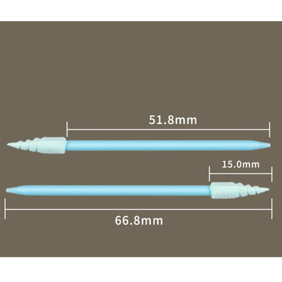 La esponja abierta disponible de la espuma del recinto limpio de la extremidad de la célula CM-FS751 pega la cabeza espiral acentuada industrial